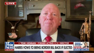 There needs to be 'consequences' for Kamala Harris for her 'failure as border czar': Tom Homan - Fox News