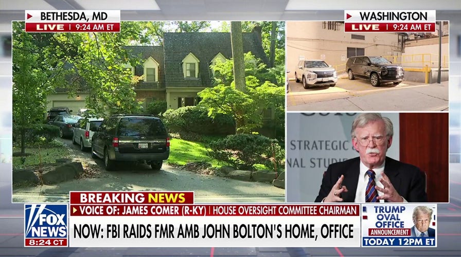 James Comer says Bolton raid is a 'positive': Trump team is 'serious' about accountability