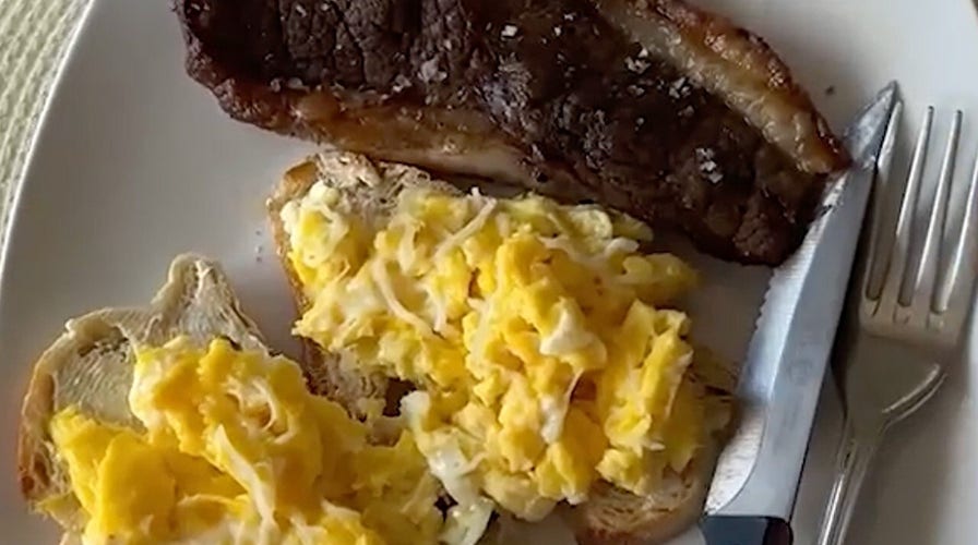Woman credits 30-day all-meat diet change with clearer skin, weight loss