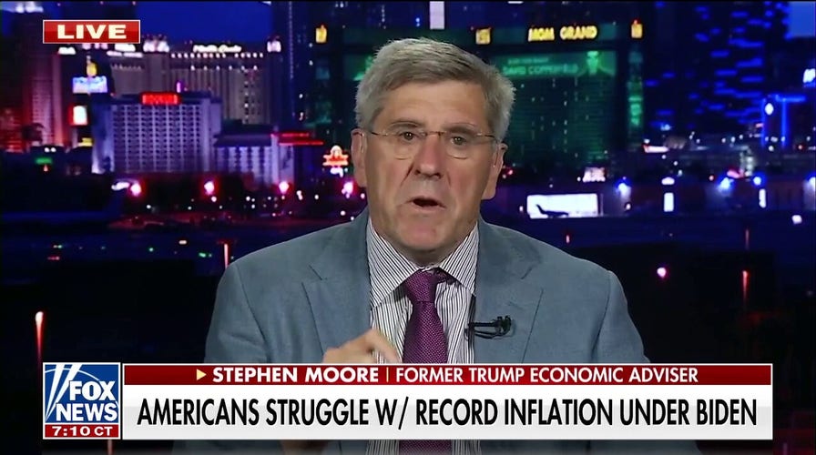 Stephen Moore: Inflation will get worse if Democrats get their way