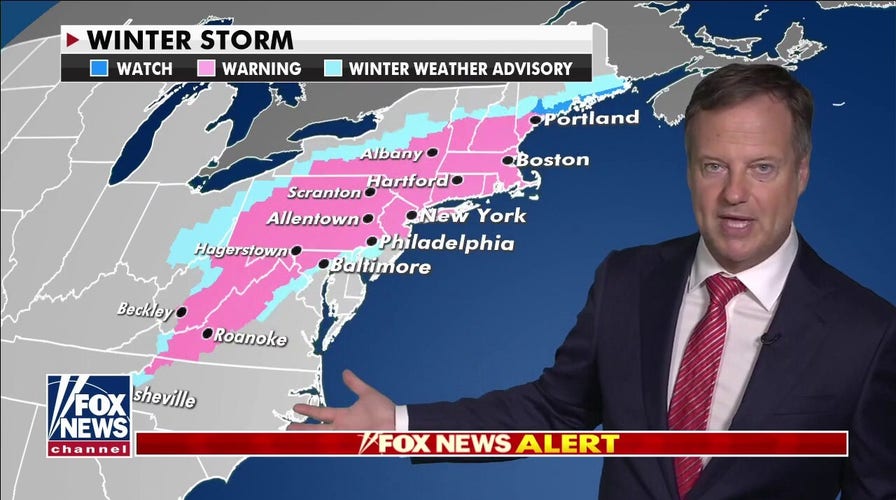 More than 60 million people under winter storm advisories in Northeast