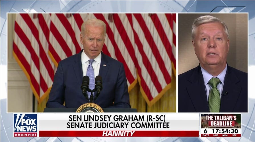 Lindsey Graham: 'Biden is signing the death warrant of thousands of Afghans who helped us'