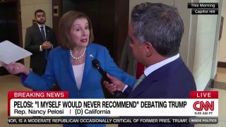 Nancy Pelosi admits she 'would never recommend' Biden debate Trump on stage after surprise announcement - Fox News