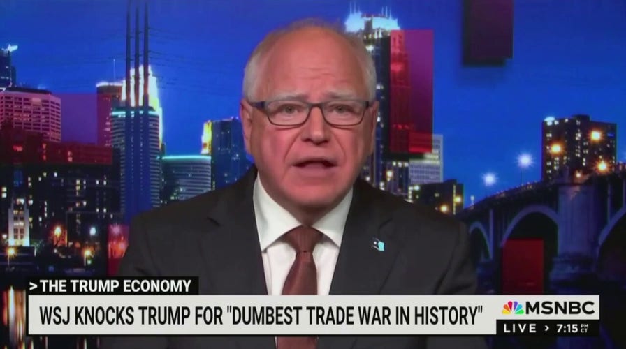 Tim Walz blames himself and Harris for America’s 'mess' under Trump