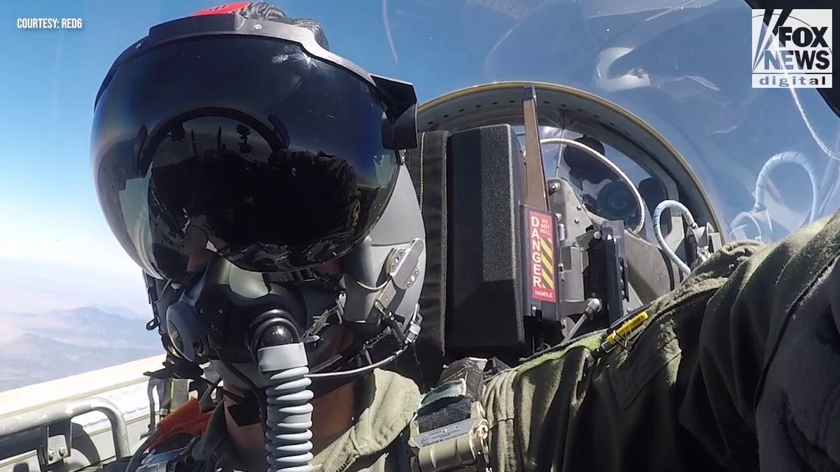 Aircraft store pilot helmet