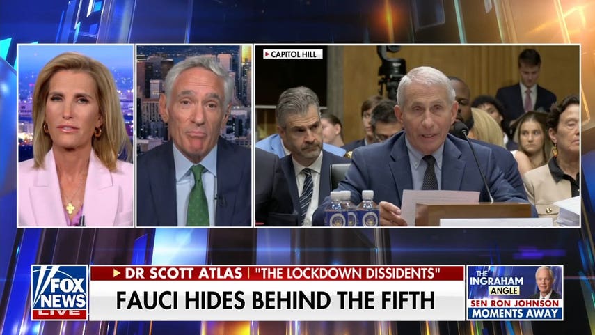 Fauci tried to ‘delegitimize and villainize’ those opposed to him: Dr. Scott Atlas