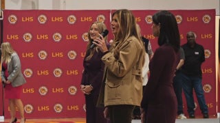 First lady Melania Trump speaks to military families at Lejeune High School - Fox News