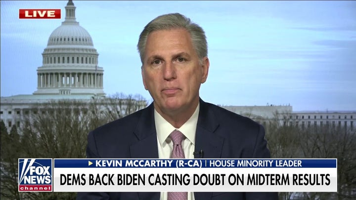 Biden isn't listening to what Americans want: McCarthy