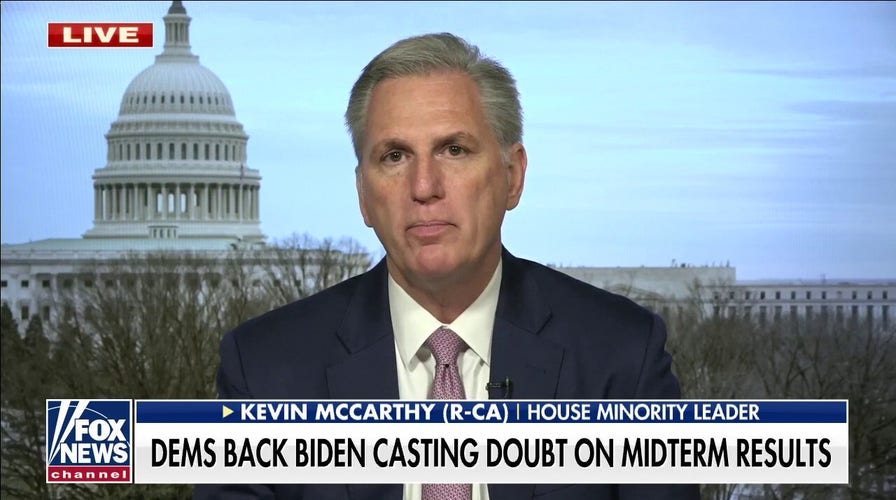 Biden isn't listening to what Americans want: McCarthy