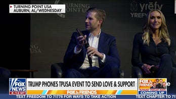 Trump calls into packed TPUSA event at Auburn University