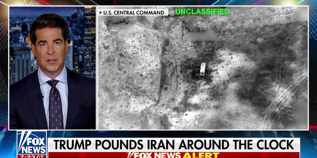 Jesse Watters: Trump gives Iran the 'big squeeze' with massive airstrikes and sanctions