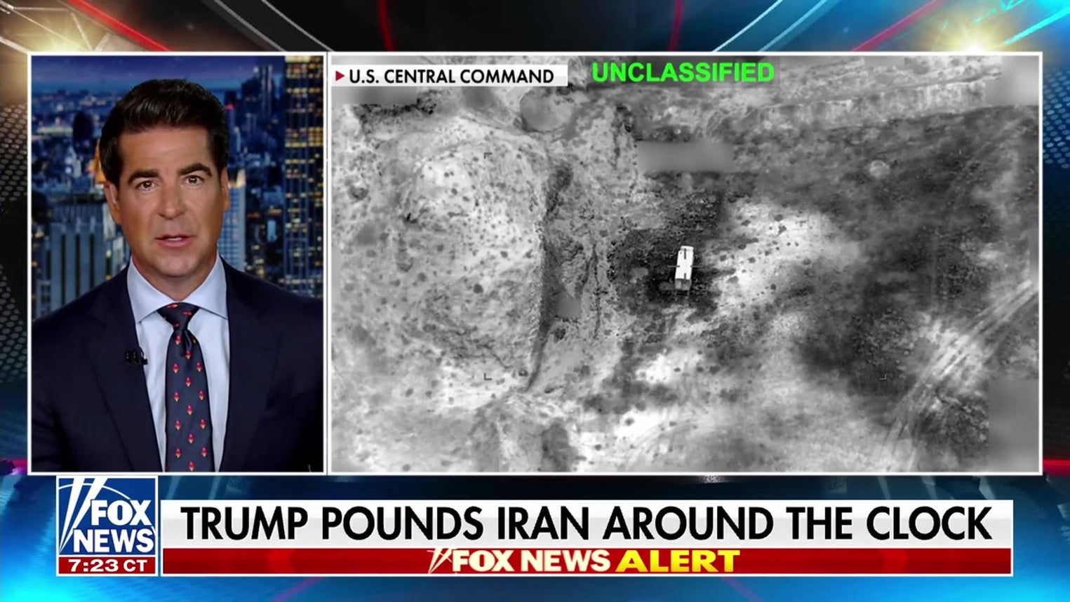 Jesse Watters: Trump gives Iran the 'big squeeze' with massive airstrikes and sanctions