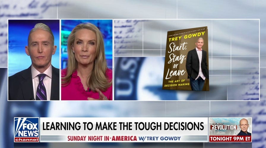 Trey Gowdy's new book 'Start, Stay, or Leave' explores how we make decisions