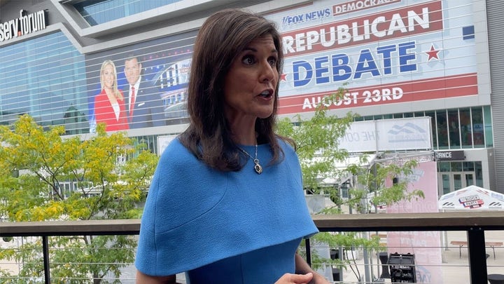 Nikki Haley talks Israel following intense debate spat with Vivek Ramaswamy