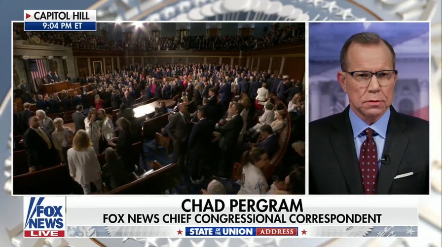   Democrats' behavior in focus at Trump's State of the Union