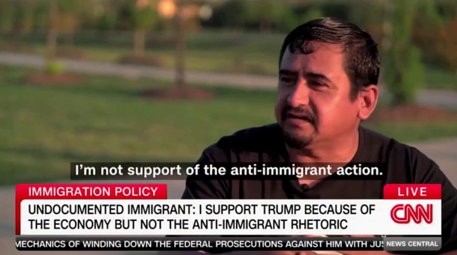 Undocumented immigrant tells CNN he supports Trump for the economy