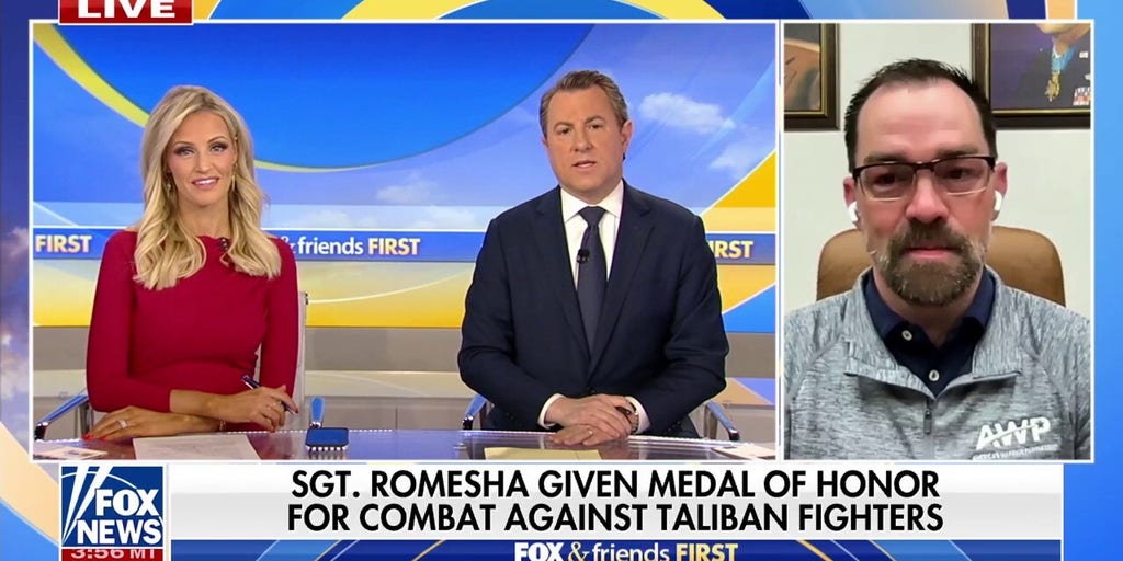 Medal of Honor recipient shares his story of combat against 300 Taliban fighters