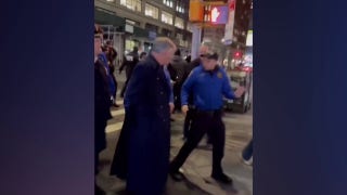 WATCH: Alec Baldwin escorted by police after talking to protesters - Fox News