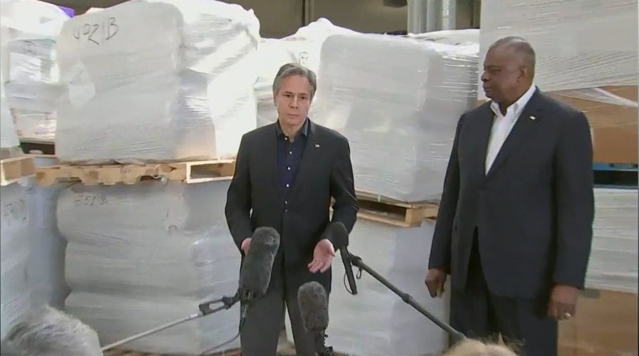 Secretary of State Blinken and Secretary of Defense Austin provide updates following meeting with Ukrainian President Zelenskyy in Kyiv, Ukraine.