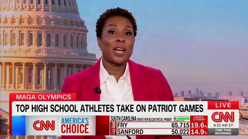 CNN's Audie Cornish calls out Patriot Games as 'overwhelmingly White'
