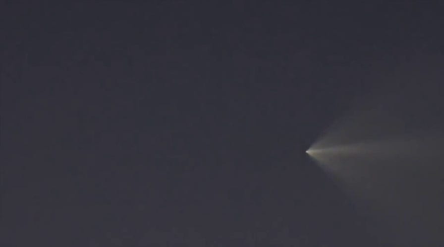 Man catches SpaceX launch from Florida in Virginia skies