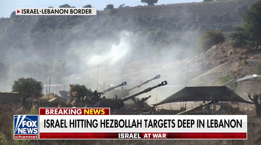 Israeli firepower heading deeper into Lebanon to hit Hezbollah targets
