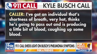Kyle Busch's 911 call sheds light on pneumonia risks
