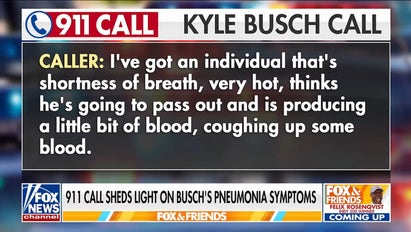 Kyle Busch's 911 call sheds light on pneumonia risks