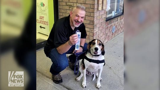 9/11 firefighter talks about positive effect of support dog