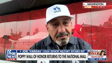 USAA's Poppy Wall of Honor returns to the National Mall