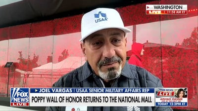 USAA's Poppy Wall of Honor returns to the National Mall