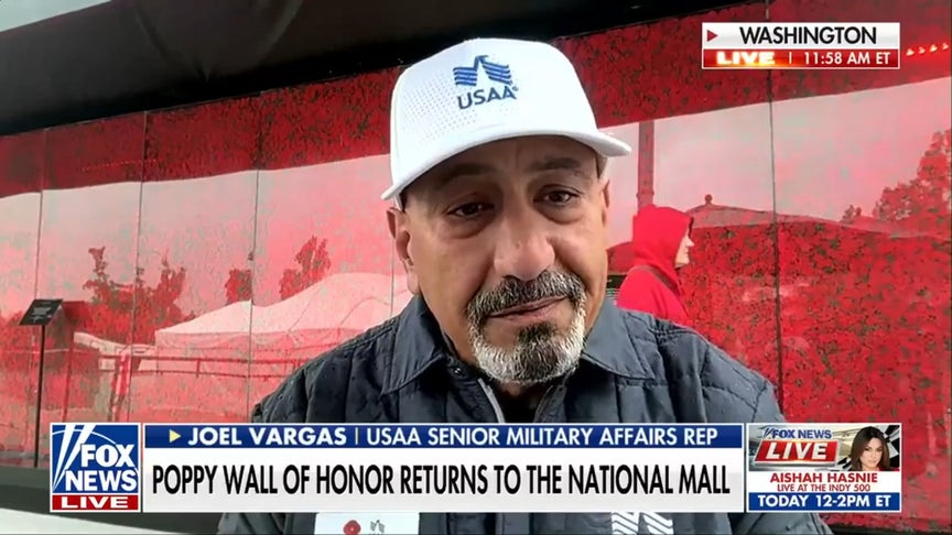 USAA's Poppy Wall of Honor returns to the National Mall