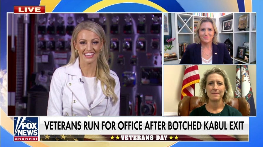 Veterans inspired to run for office after Biden's botched Kabul exit