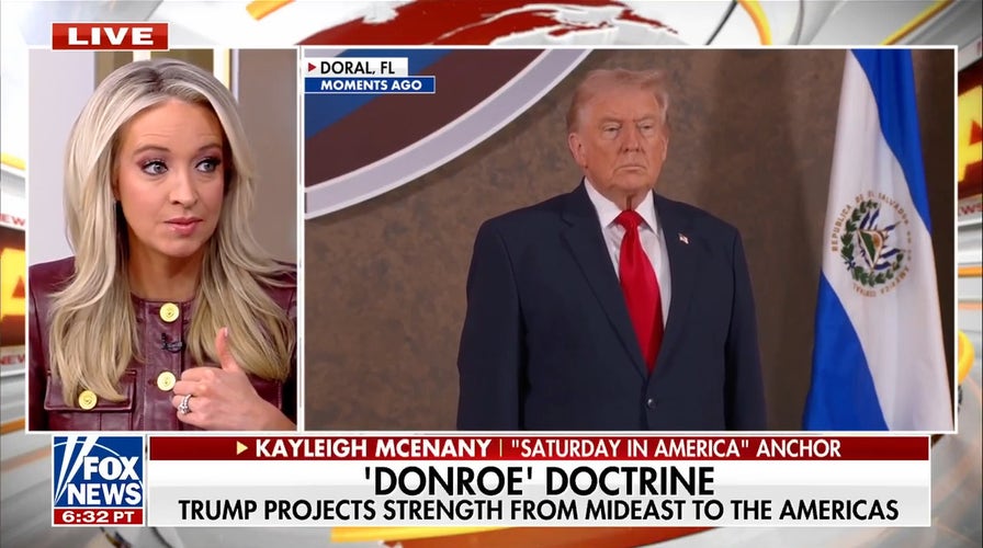 Kayleigh McEnany breaks down   Trump’s ‘Donroe Doctrine’ astatine  Florida summit