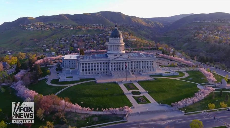 Cherry blossoms in bloom at Utah’s state capitol after long, harsh winter — see the video!