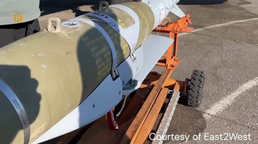 Ukraine bombs Kursk river crossing in stunning footage