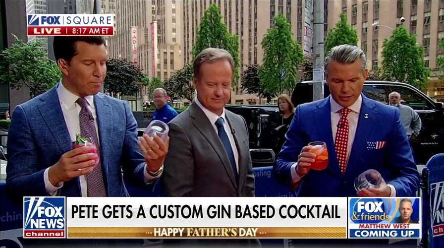 ‘Fox & Friends Weekend’ co-hosts celebrate Father’s Day with custom cocktails