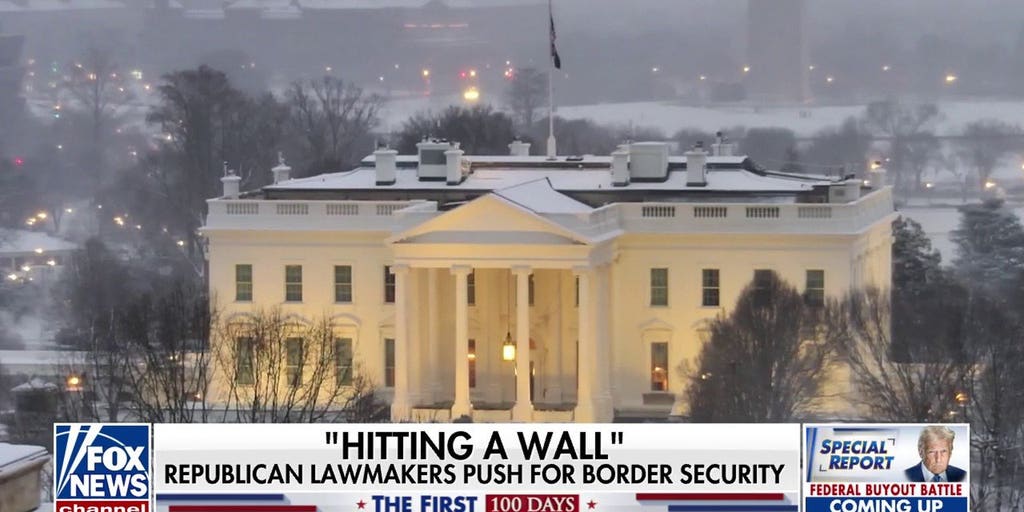 Republican lawmakers hit wall over border security funding | Fox News Video