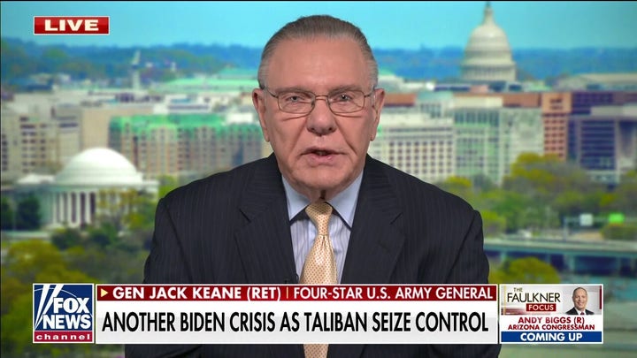 Afghanistan mission is 'failing right before our eyes': Gen. Jack Keane