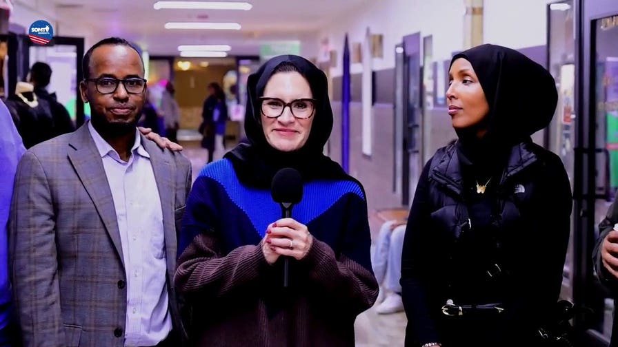 Minnesota lieutenant governor dons hijab in visit to Somali market as fraud scandal unfolds