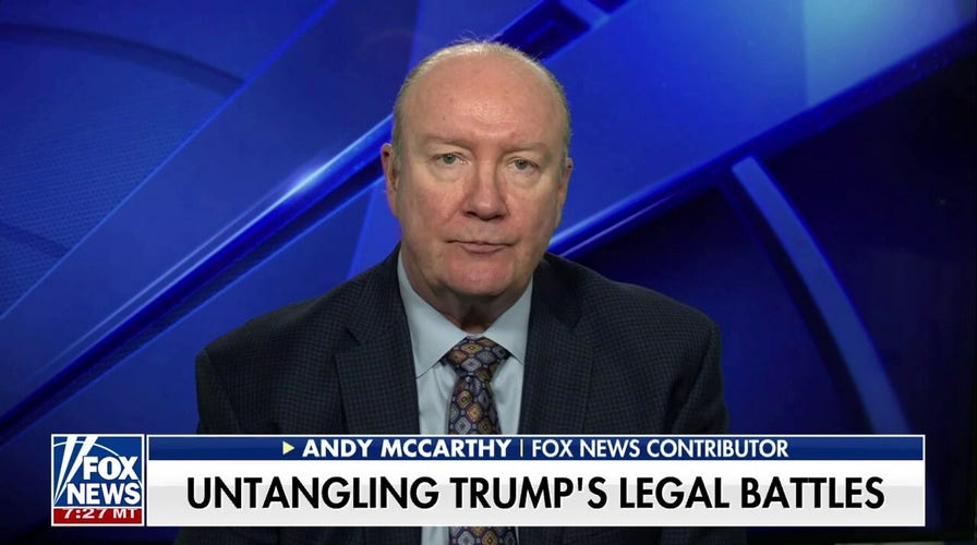The Trump-January 6 case is really being driven more by politics than law: Andy McCarthy