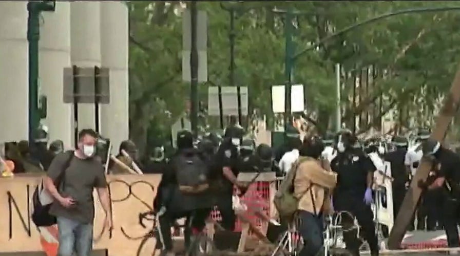 NYC 'Occupy City Hall' protesters refuse to leave area	