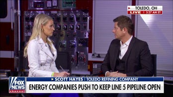 Refinery workers warn that another pipeline shutdown will move work overseas, gas jumps 59%