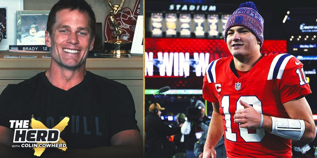 Tom Brady breaks down how Drake Maye-led offense parallels 2000s Patriots 👀 | The Herd