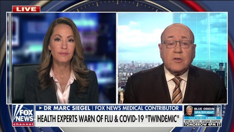 Dr. Siegel comments on 'twindemic': 'I'm not fear-mongering on this'