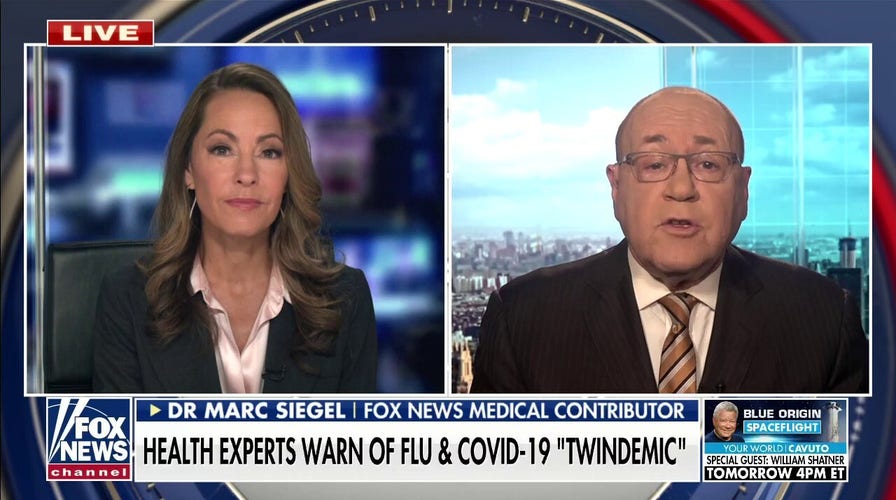 Dr. Siegel comments on 'twindemic': 'I'm not fear-mongering on this'