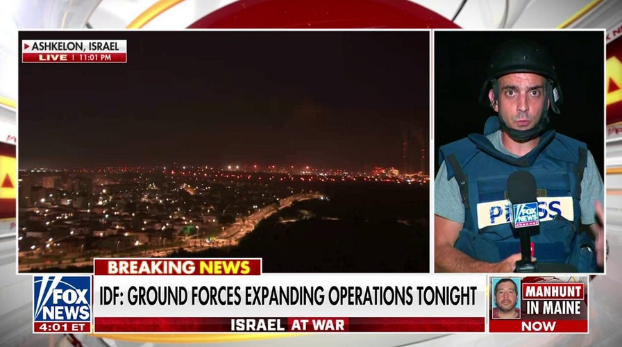 This is the heaviest we've seen the Israeli response since the war began: Trey Yingst