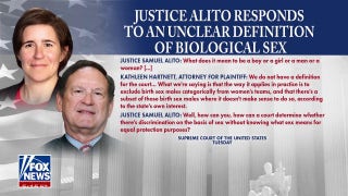 Justice Alito pins down lawyer who won't define boys, girls in court