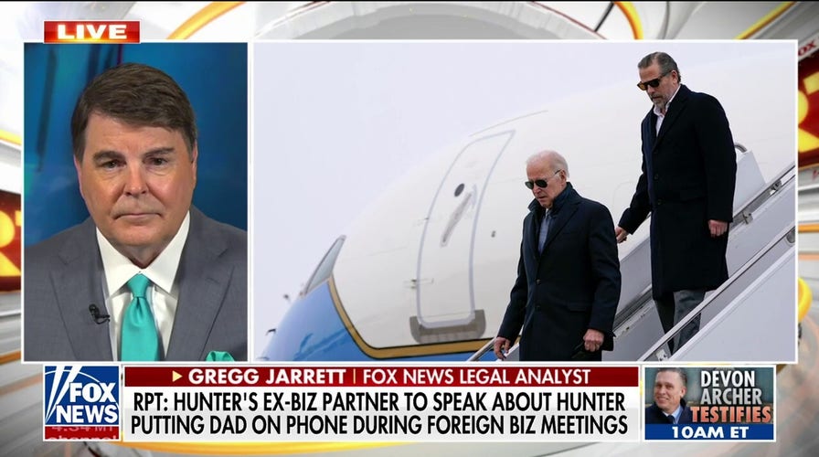 Gregg Jarrett: You are seeing a cover-up to protect Joe Biden