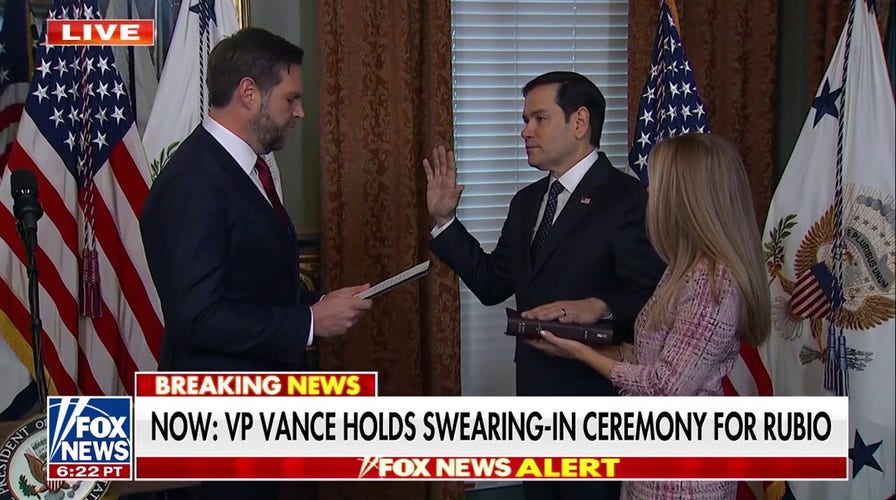 Marco Rubio sworn in as secretary of state